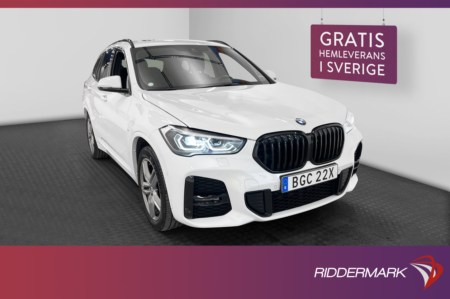 BMW X1 xDrive25e 220hk M Sport Kamera Pano Navi Drag