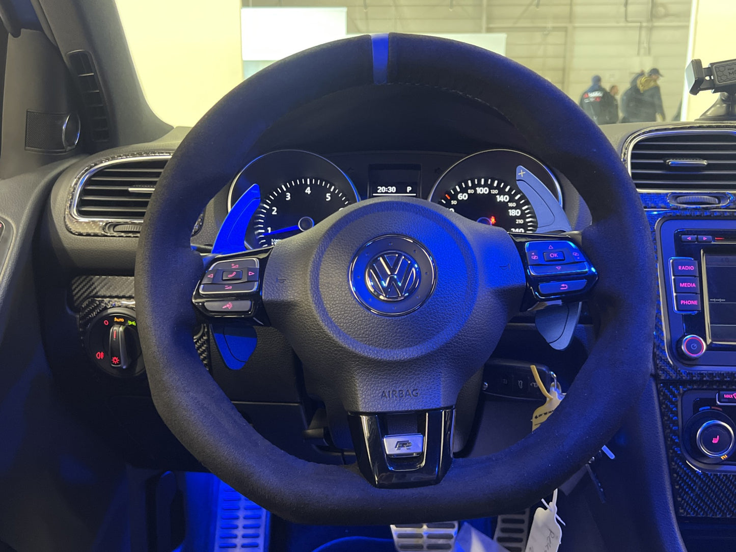 Volkswagen Golf R 4M 270hk Dynaudio Milltek Kamera Välservad