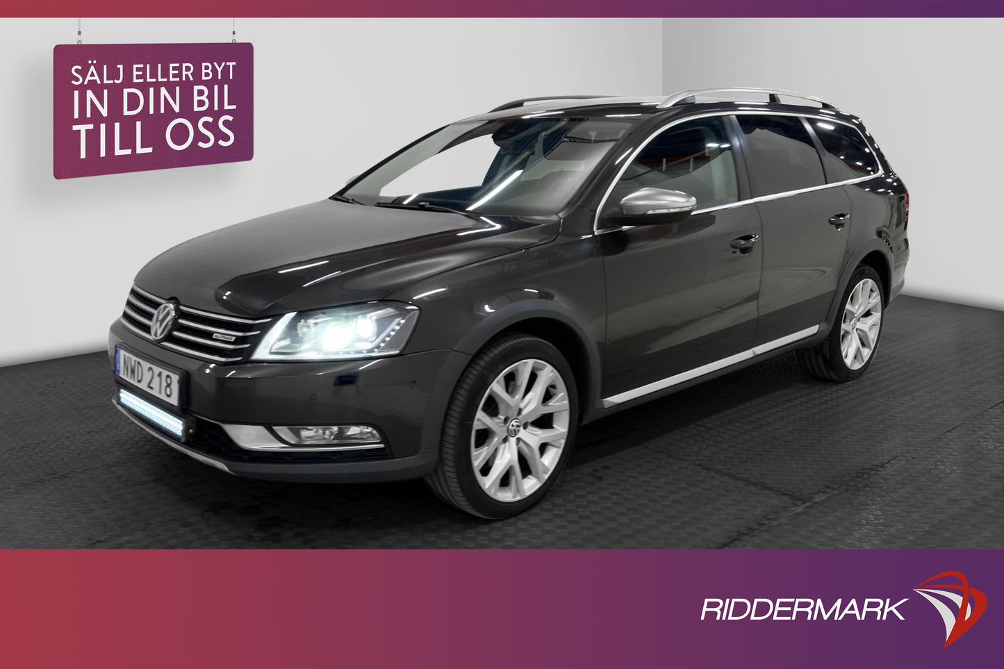 Volkswagen Passat Alltrack 2.0TDI 4M Skinn D-värm B-Kam Drag