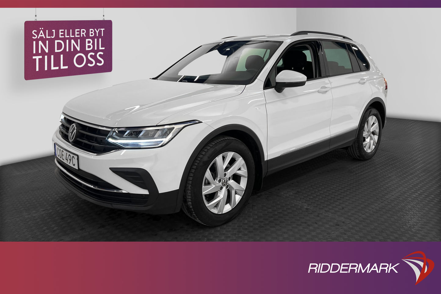 Volkswagen Tiguan 1.5 TSI 150hk Värmare Kamera Drag MOMS/VAT