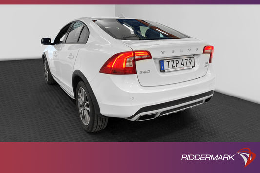 Volvo S60 Cross Country D4 AWD Summum T-lucka Navi Skinn