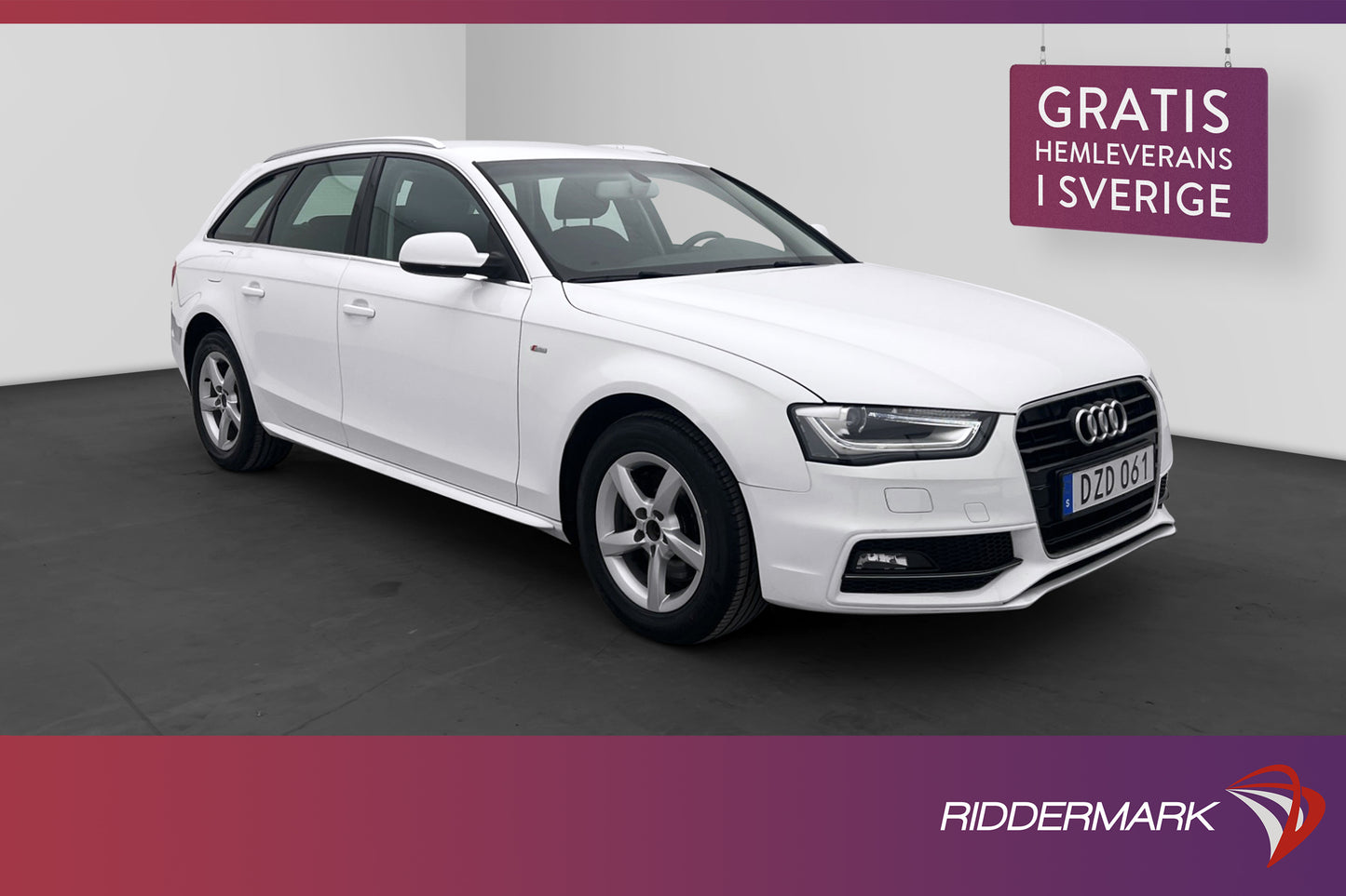 Audi A4 Avant 2.0 TDI 150hk Proline En-bruk Sensorer Välserv