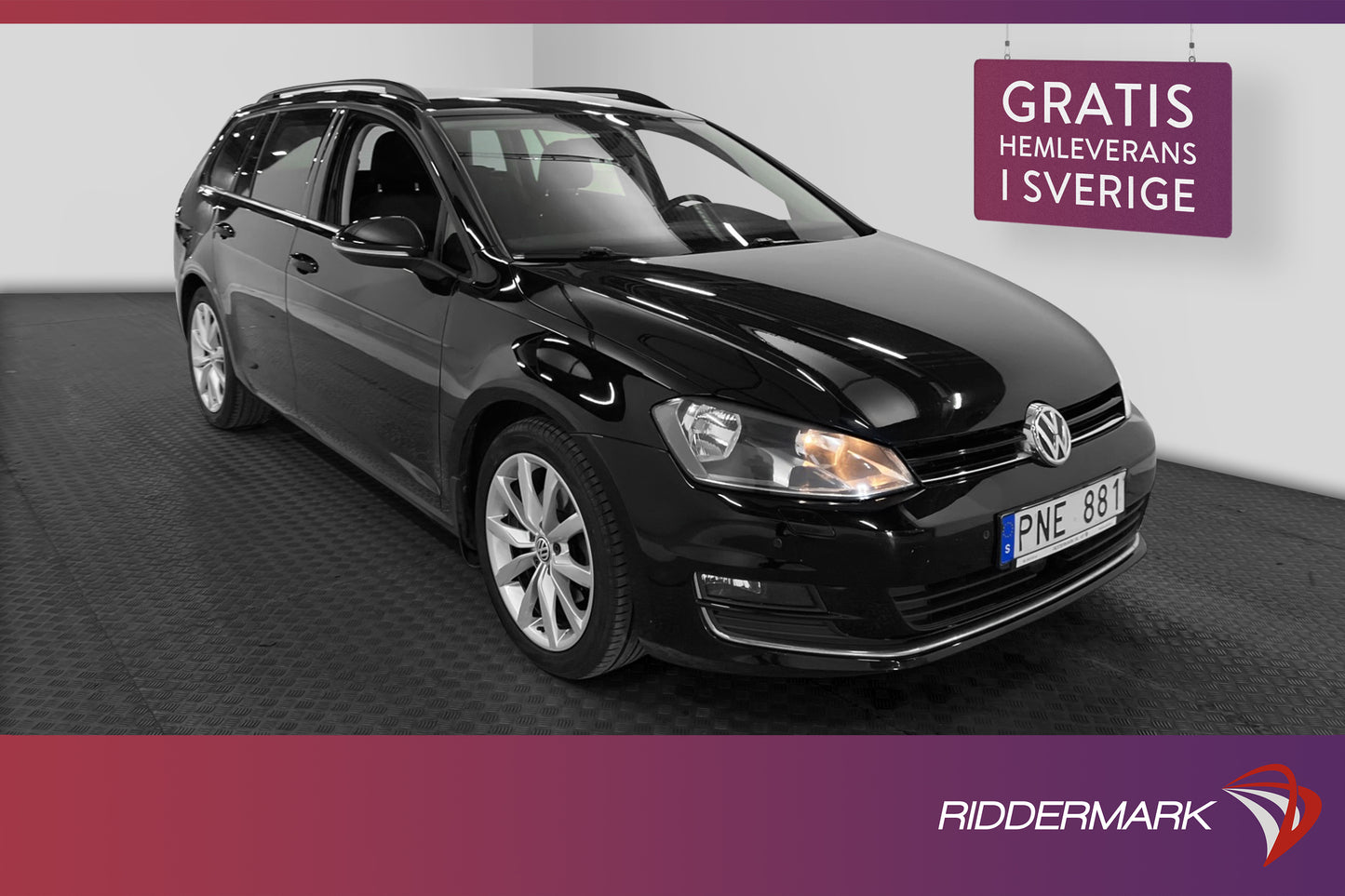 Volkswagen Golf 2.0 150hk R-Line P-Sensorer Drag 3.7L/Mil