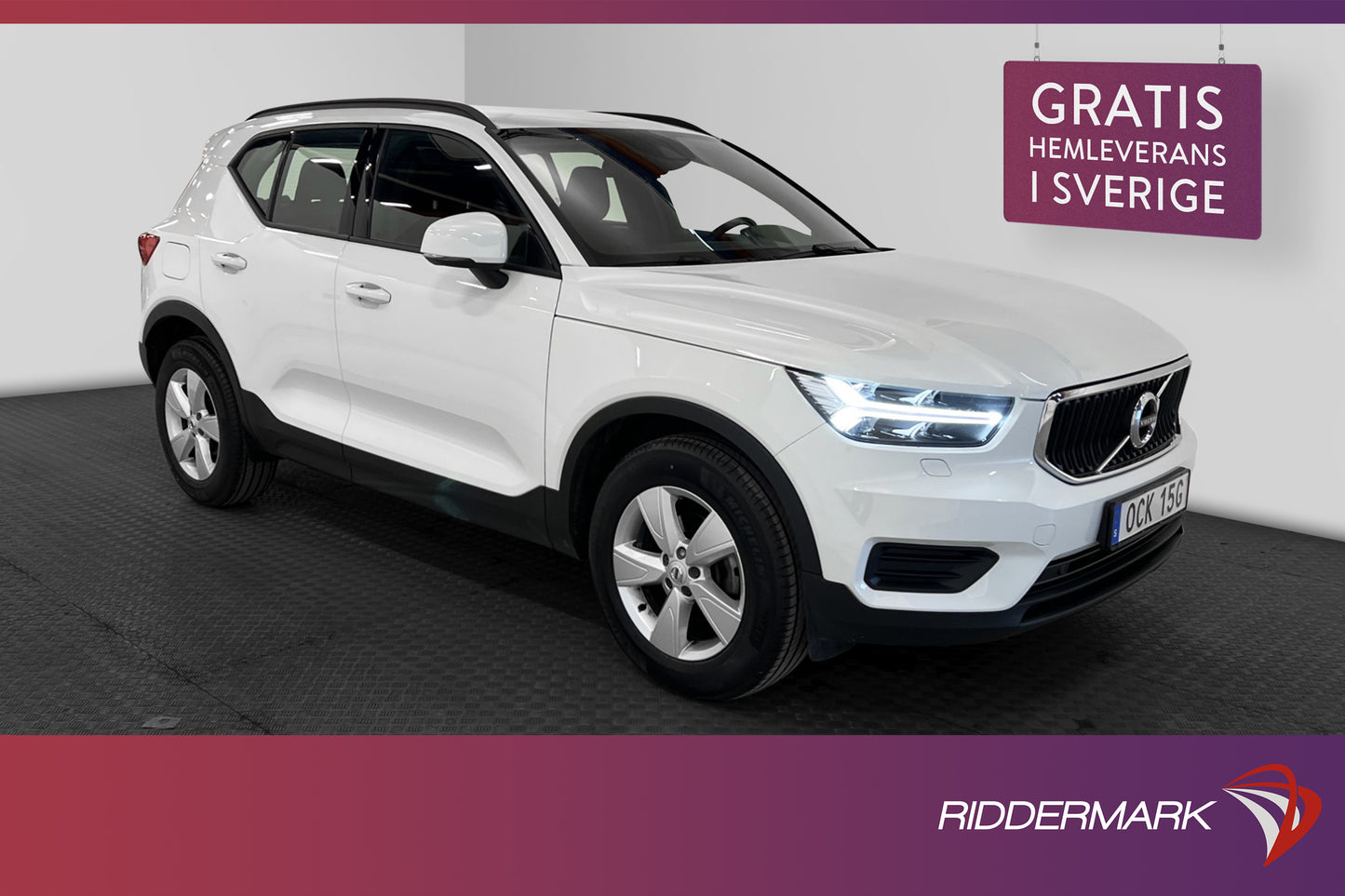 Volvo XC40 T2 129hk Kinetic VOC Värmare Välservad 0,68l/mil