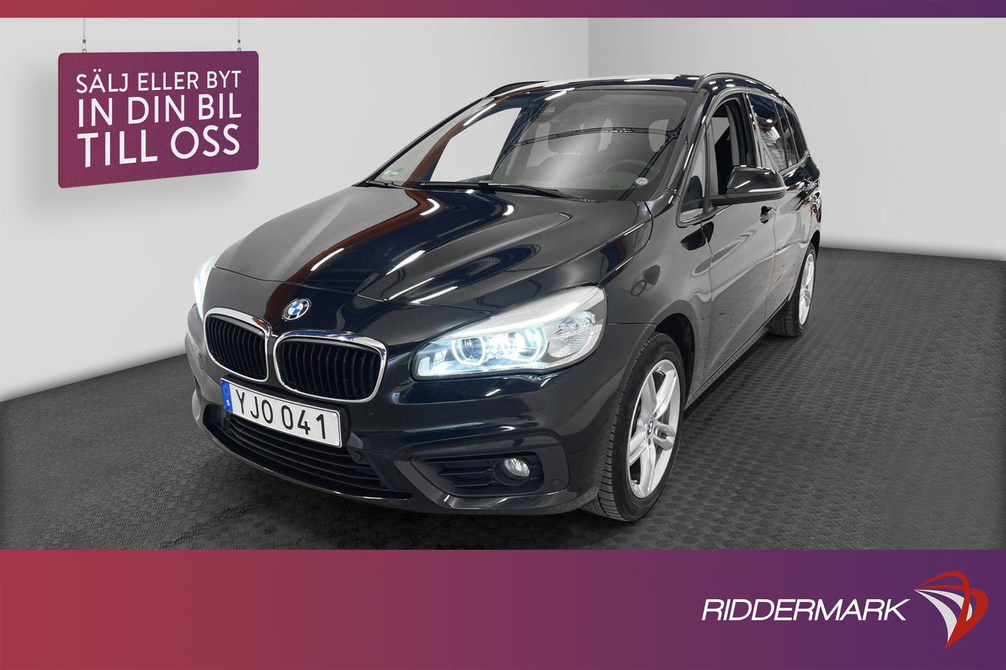 BMW 218i Gran Tourer 7-sits Backkamera PDC 136hk