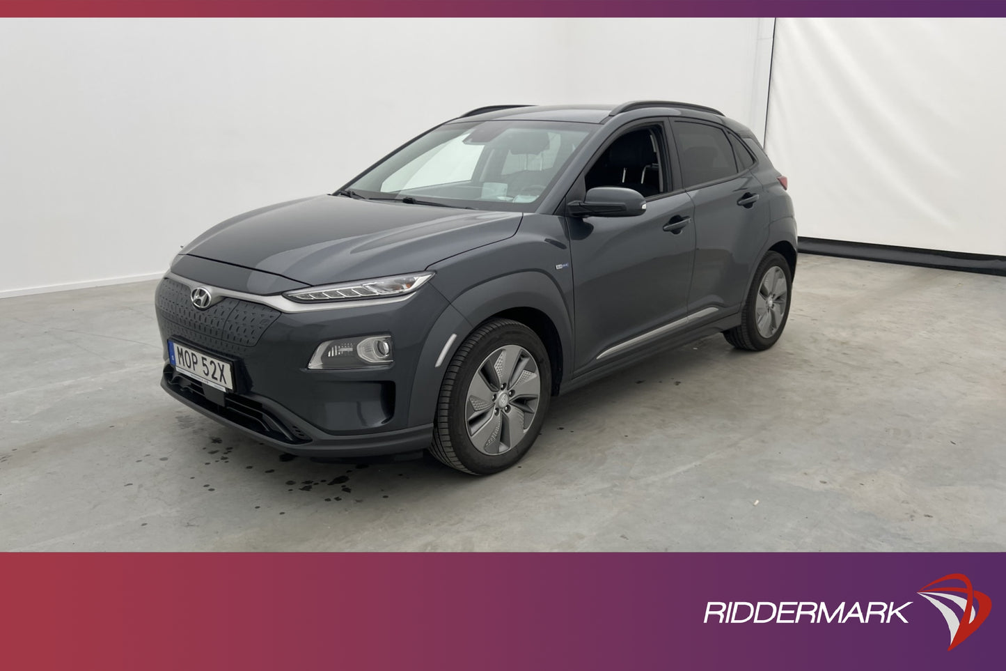 Hyundai Kona Electric 64 kWh 204hk Premium Kamera Skinn Navi