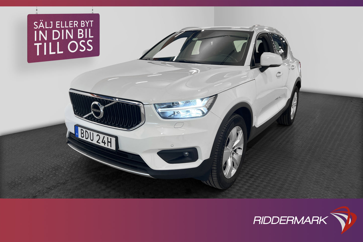 Volvo XC40 B4 AWD 197 hk VOC Navi P-sensorer Backkamera