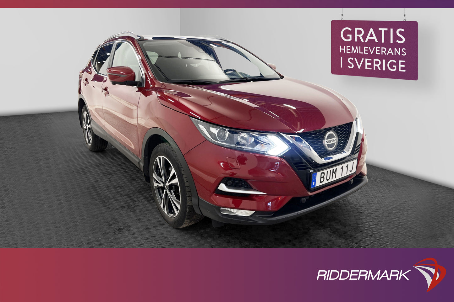 Nissan Qashqai 1.3 DIG-T 160hk 360° Navi Panorama B-kamera