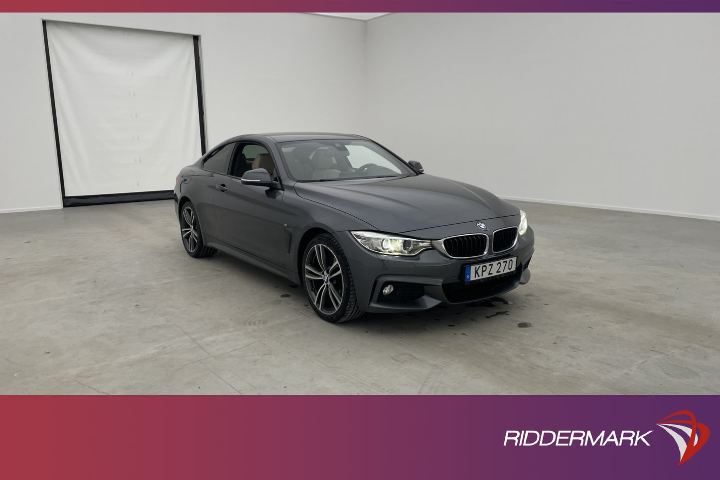 BMW 430d xDrive Coupé M Sport HiFi B-kamera Navi Skinn 258hk