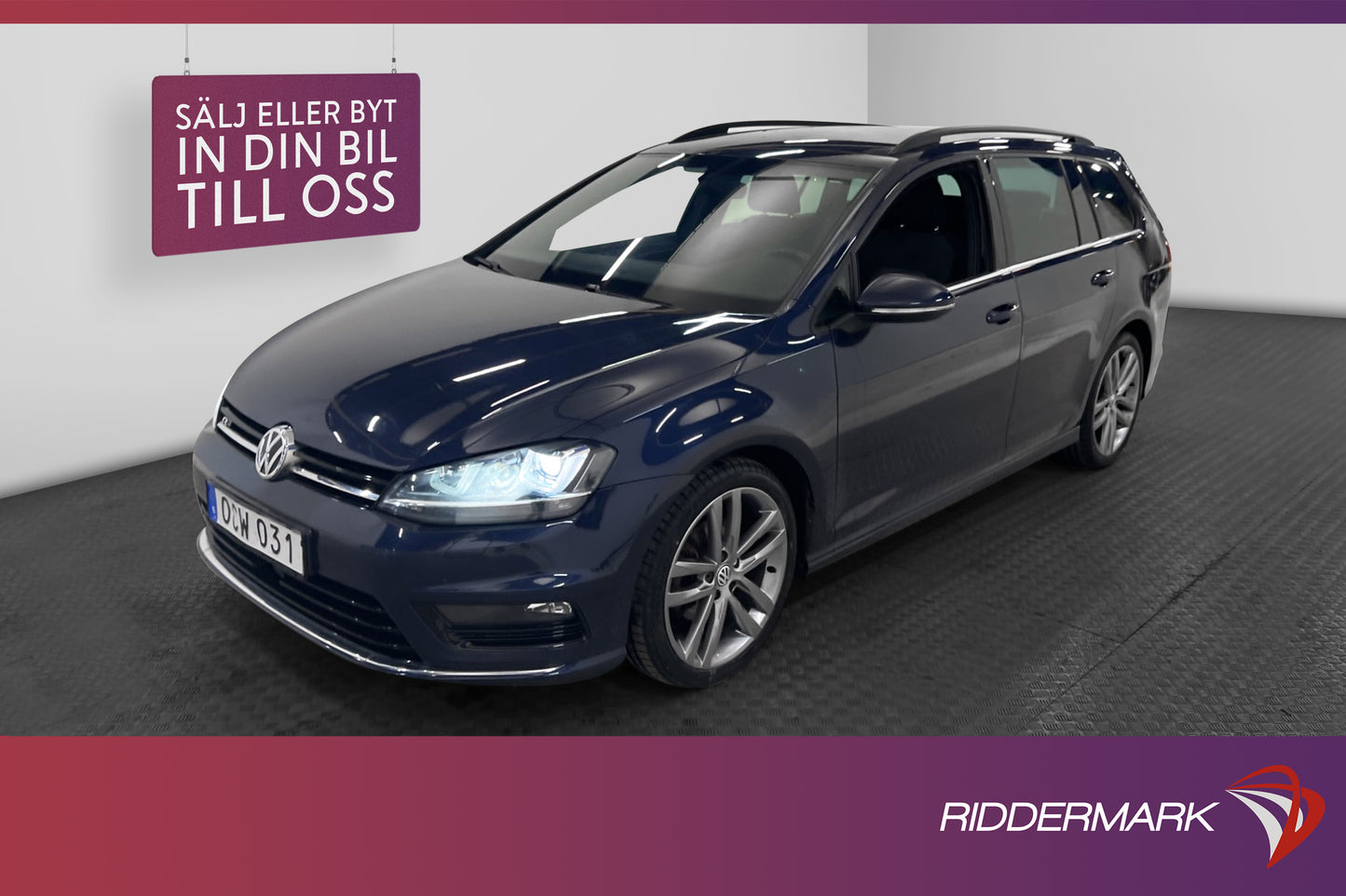 Volkswagen Golf SC 2.0 TDI 4M 150hk R-Line Drag Kessy LED