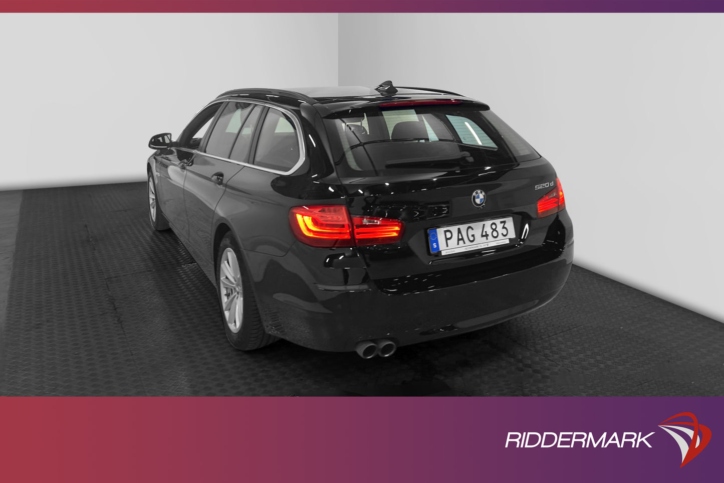 BMW 520 d Touring Steptronic 190hk P-sensor Euro 6 0,41l/mil