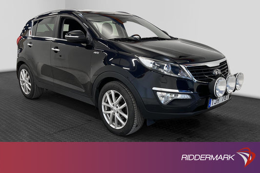 Kia Sportage 2.0 AWD 184hk Värmare Drag Extraljus Välserv