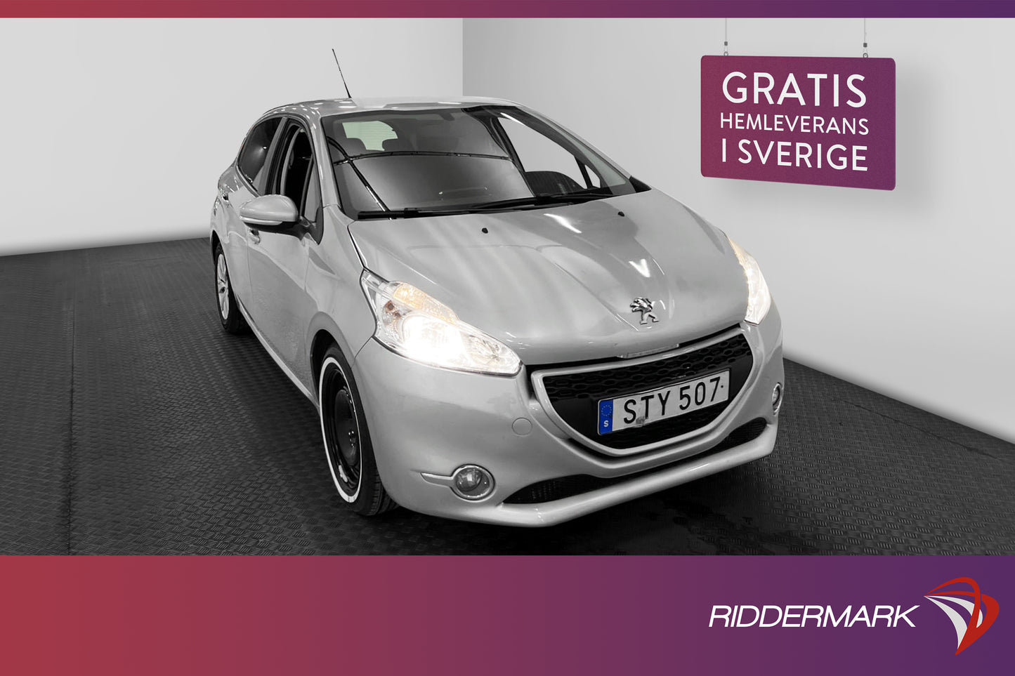 Peugeot 208 1.4 e-HDi EGS 68hk Automat Välservad Nyservad