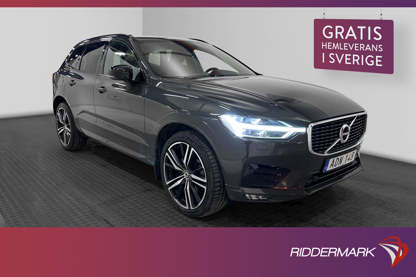 Volvo XC60 B5 AWD 235hk R-Design VOC D-värme Skinn Navi