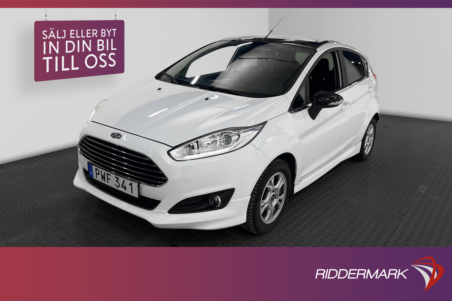 Ford Fiesta 1.0 EcoBoost 100hk Nyservad Låg skatt 0,37L/mil