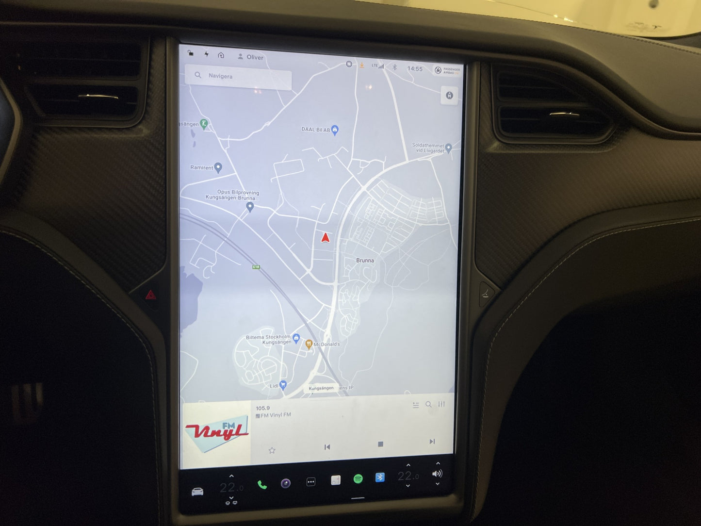 Tesla Model S Performance 761hk Svensksåld Luftfjädring FSD