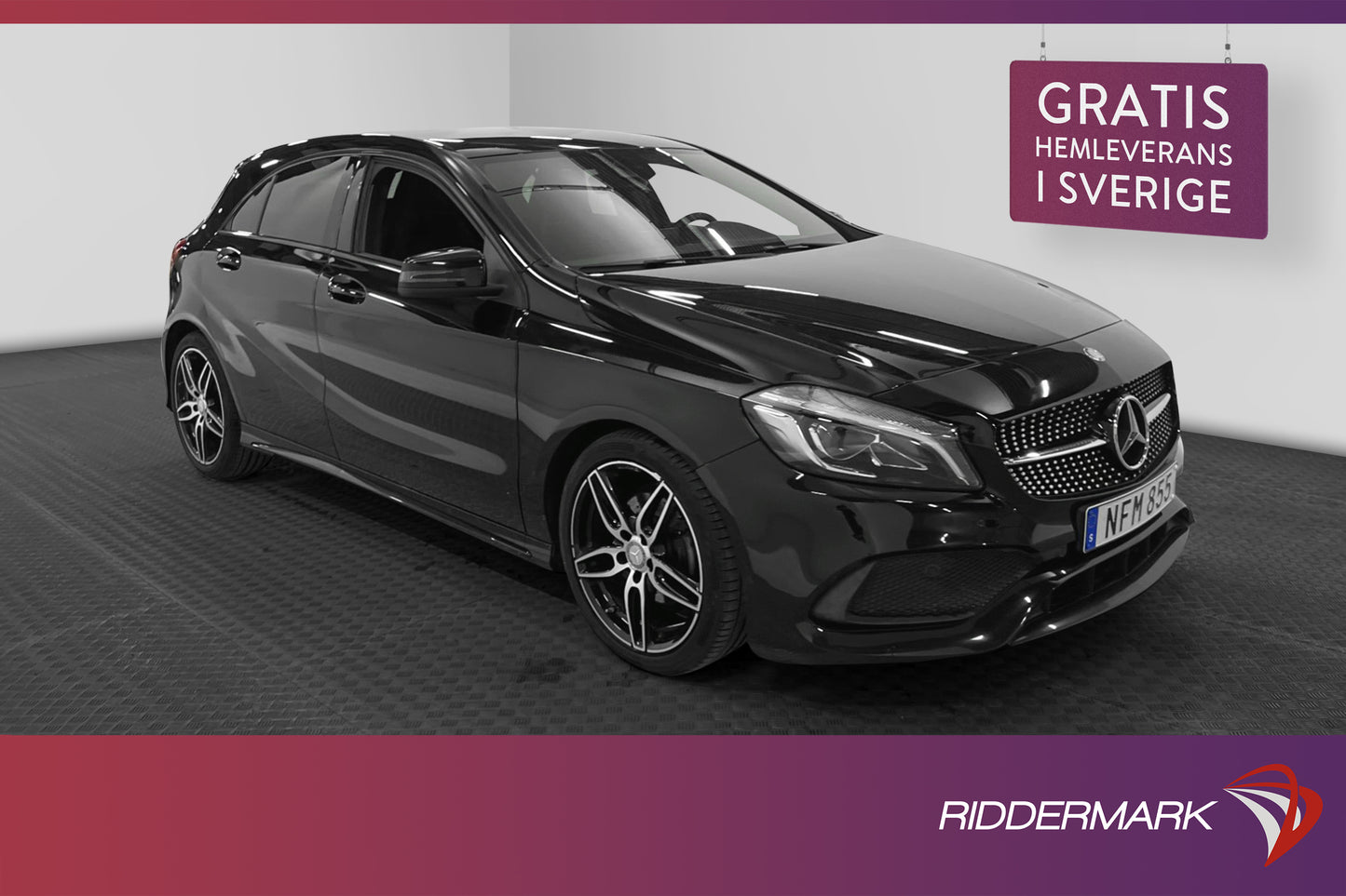 Mercedes-Benz A 180 122hk AMG Sport B-Kamera BT Nyservad