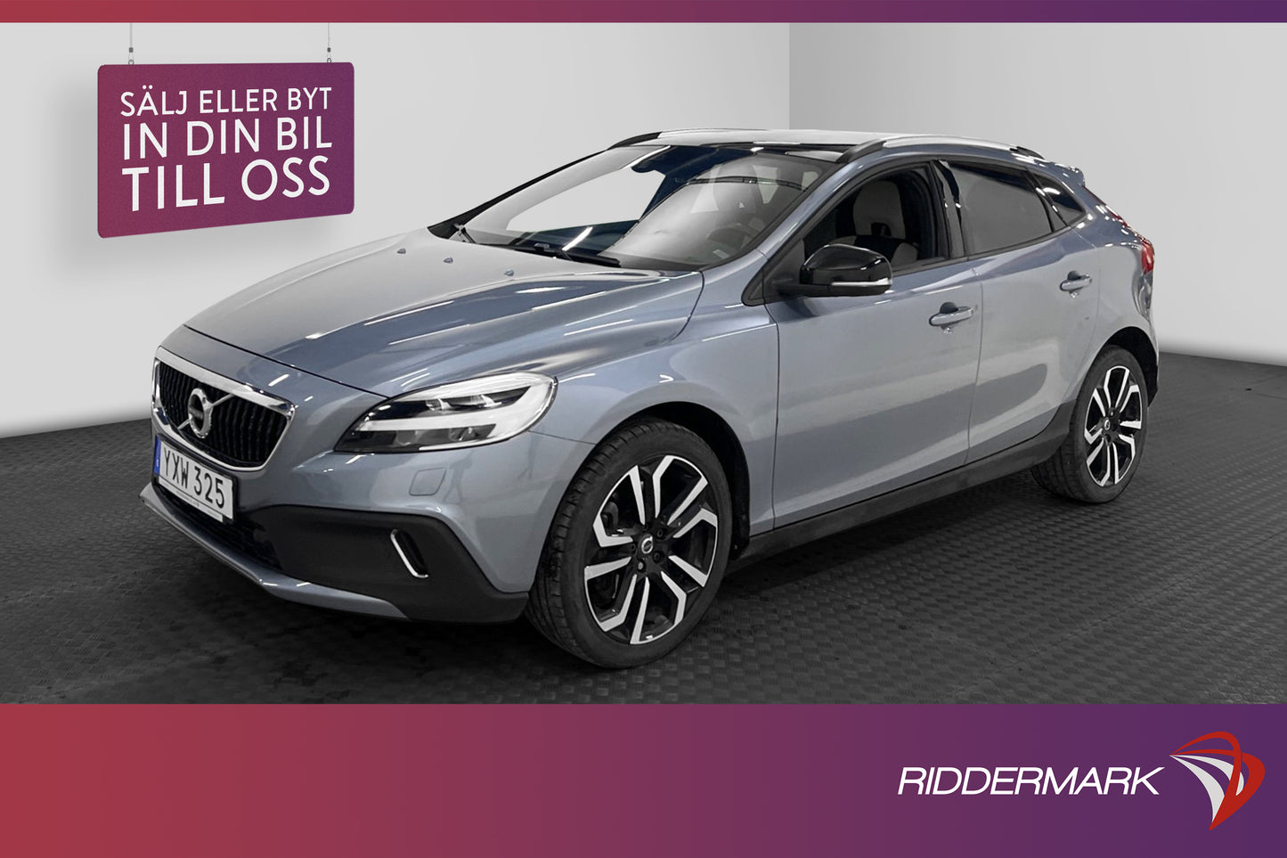 Volvo V40 Cross Country D3 150hk Pano Skinn Kamera Navi Drag