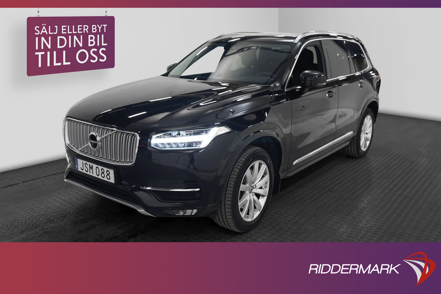 Volvo XC90 D5 AWD Inscription 7-sits 360° kamera Navi VOC