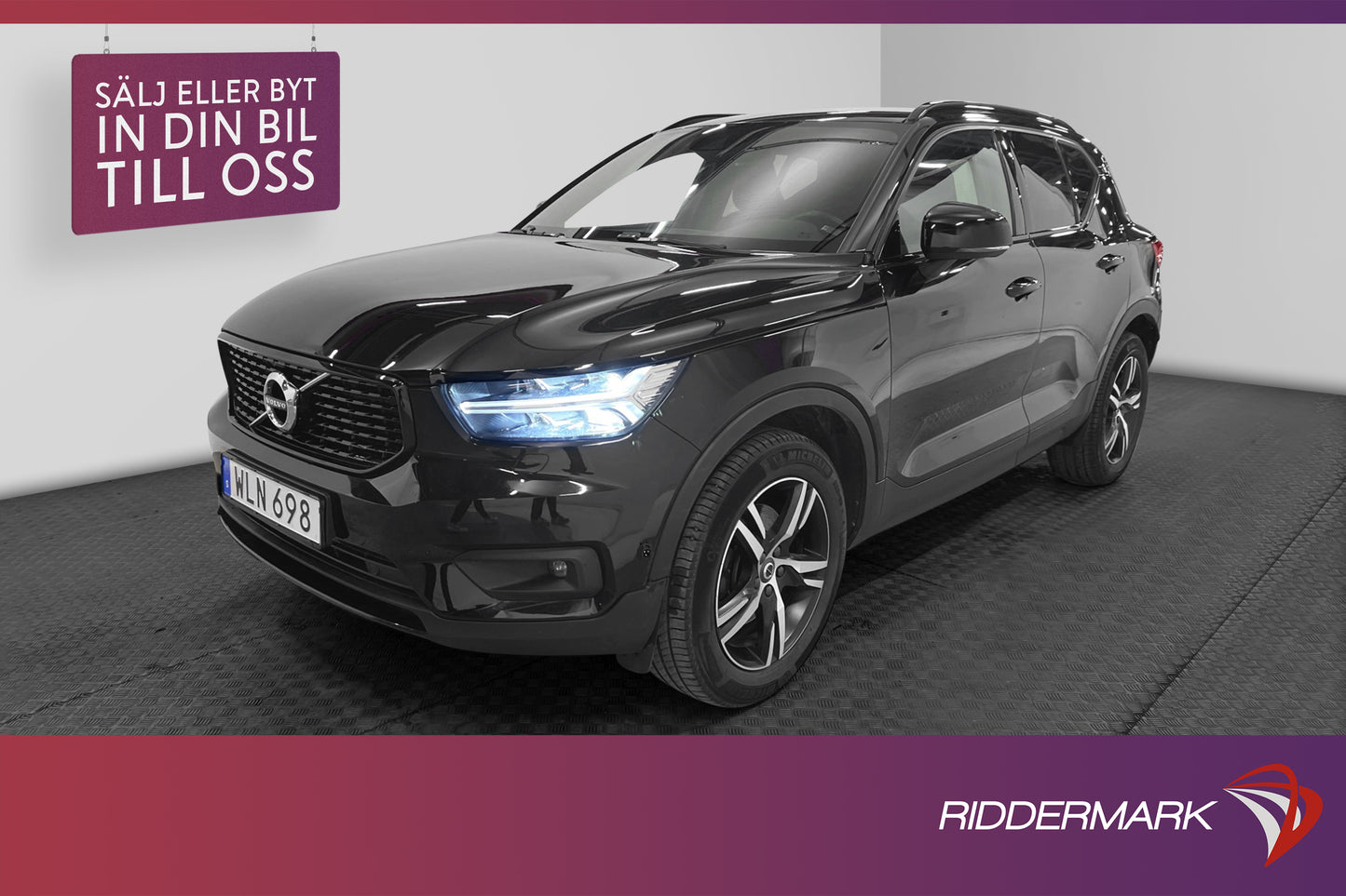 Volvo XC40 D3 AWD 150hk R-Design Kamera Navi Keyless Drag