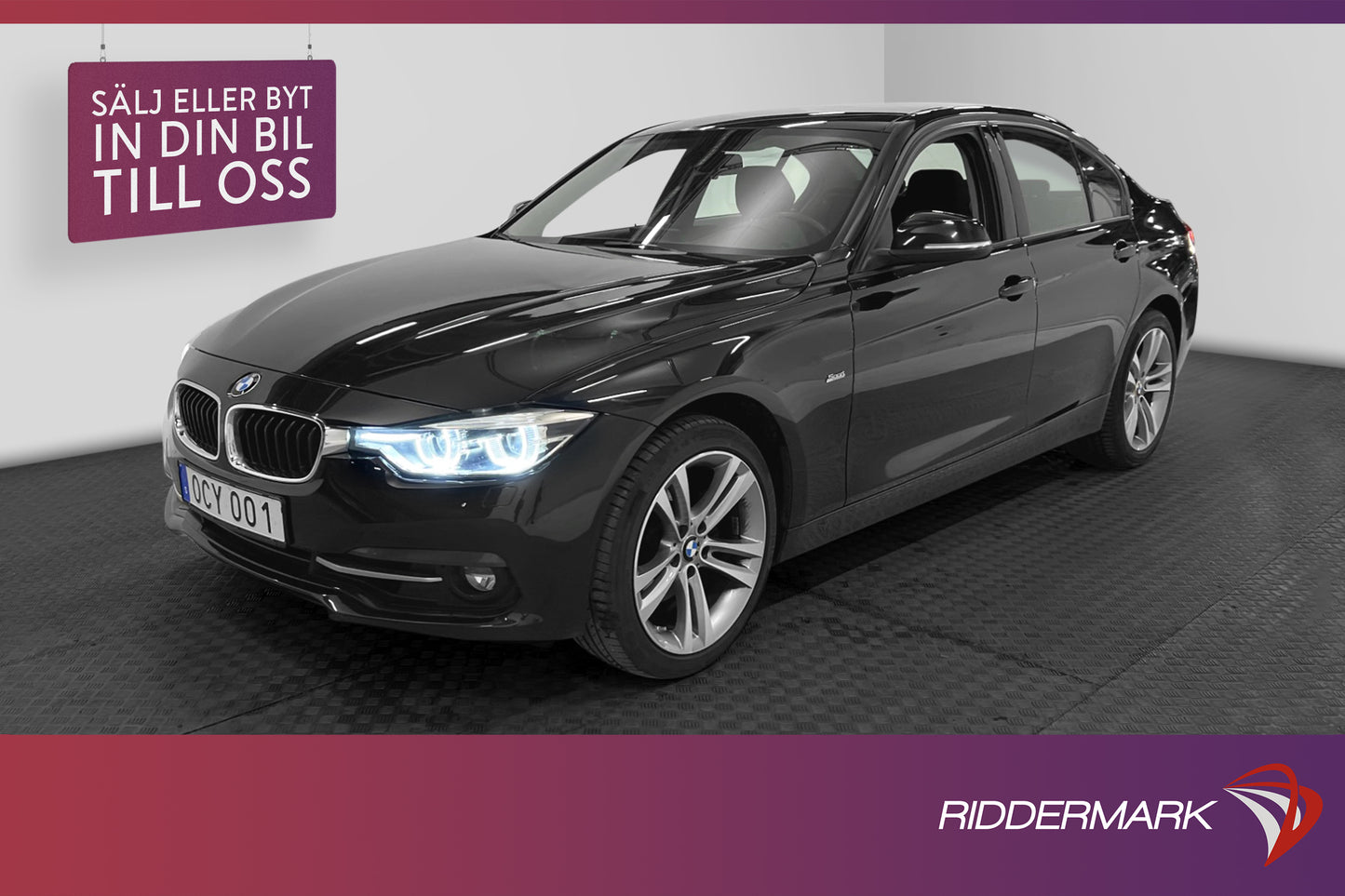 BMW 330i xDrive 252hk Sport line Navi Rattvärme Välservad