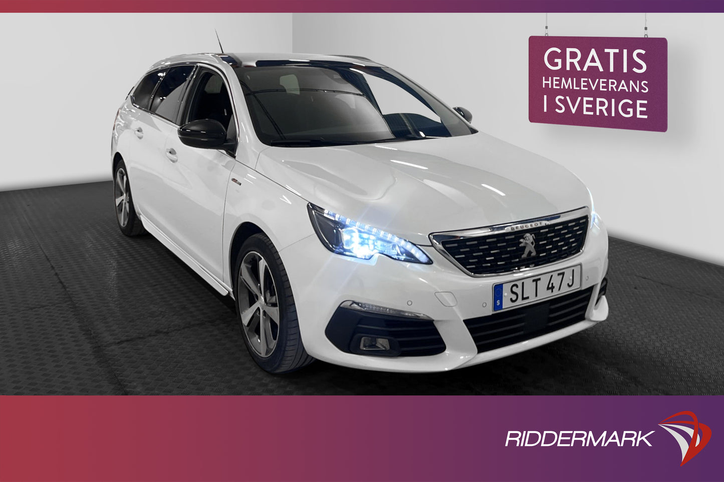 Peugeot 308 SW 1.2 130hk GT Line Pano Drag B-Kam Keyless