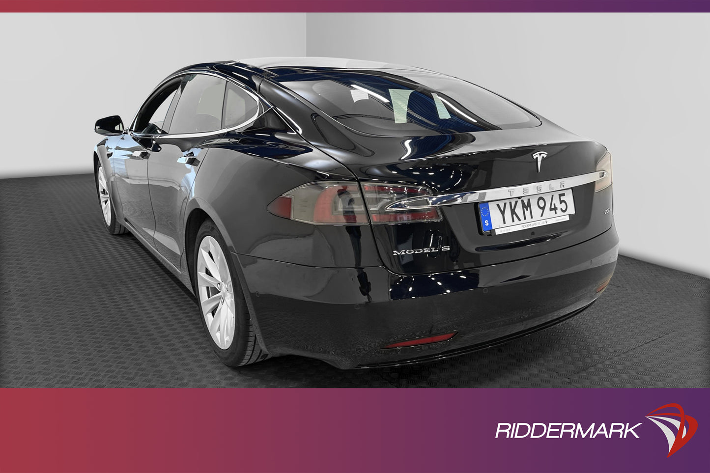 Tesla Model S 75D AWD 333hk Skinn Panorama Svensksåld Kamera