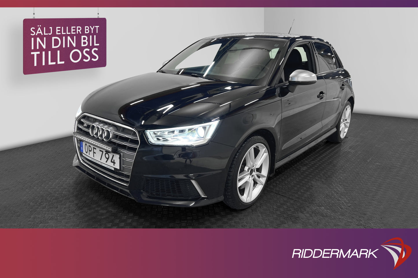 Audi S1 Quattro 2.0 TFSI 231hk Sportstolar Sportratt PDC