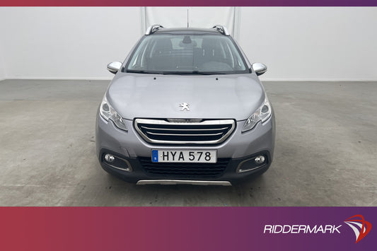 Peugeot 2008 1.2 VTi 82hk Allure Pano Sensorer Välservad