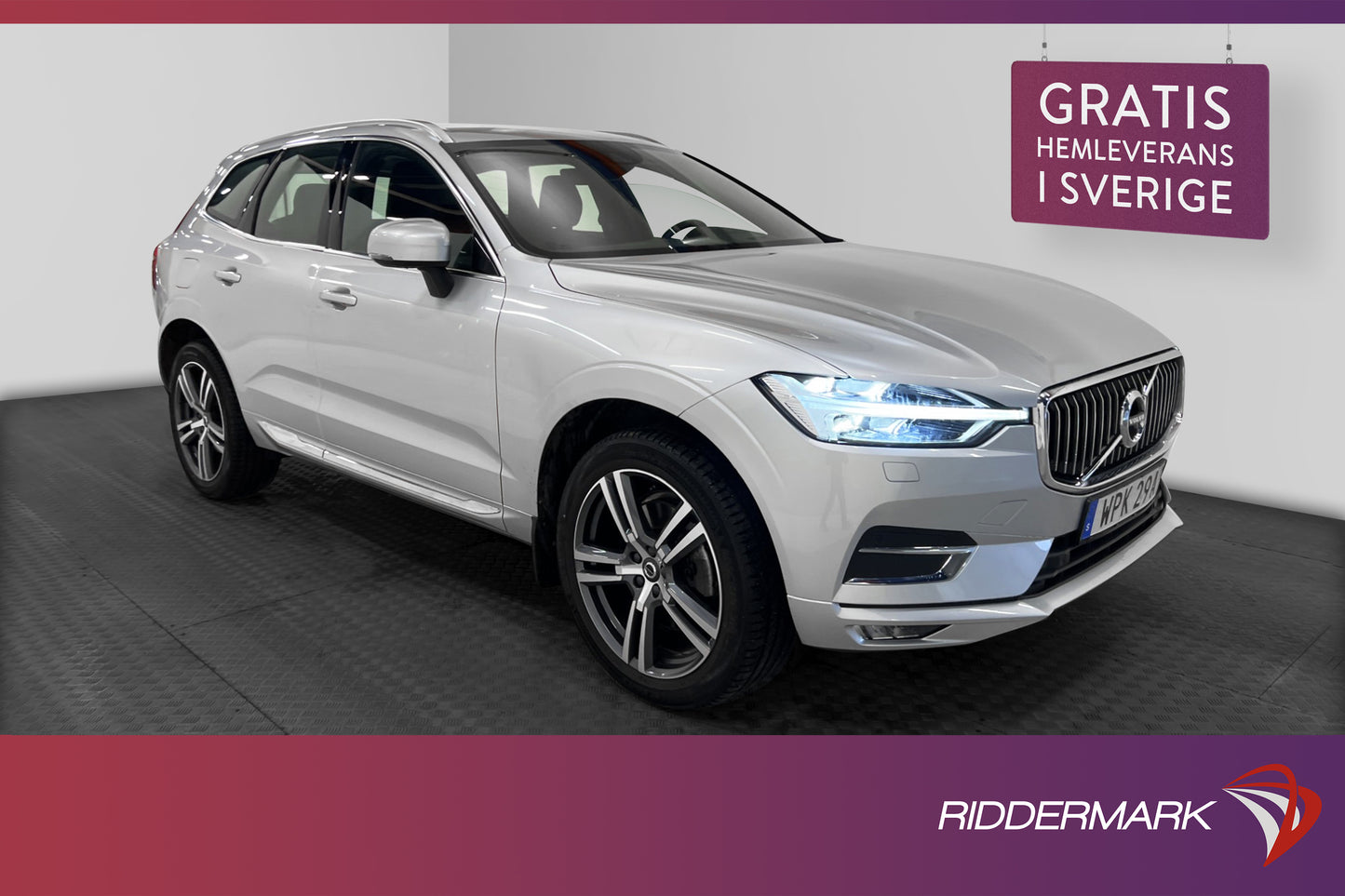 Volvo XC60 B4 197hk AWD Inscription D-värm 360° HuD Navi