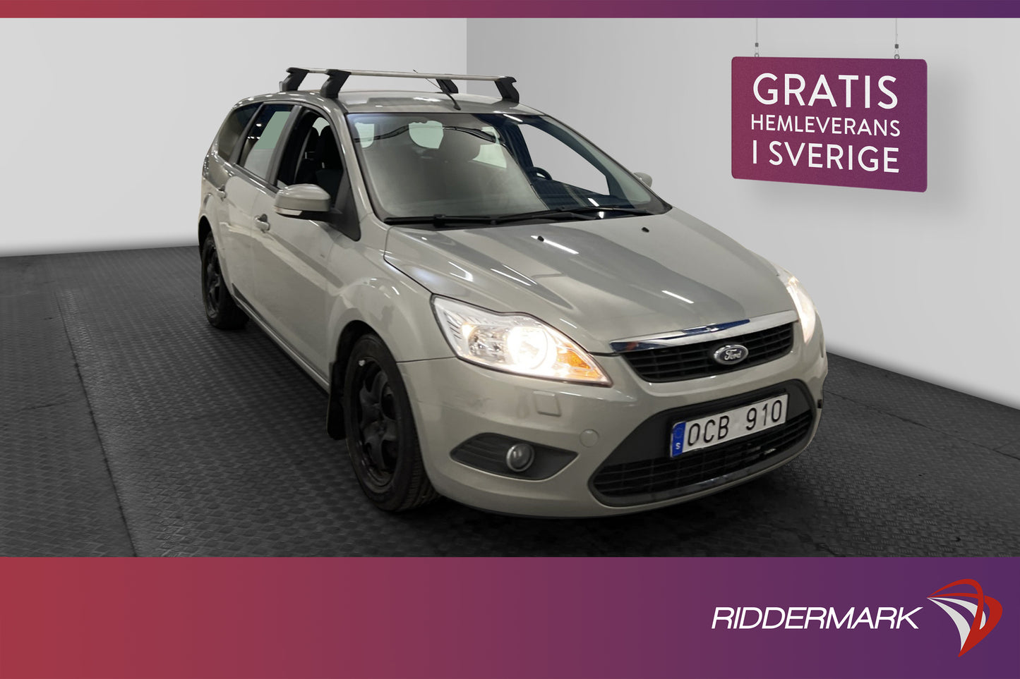 Ford Focus Kombi 1.6 TDCi 109hk Farthållare Väservad