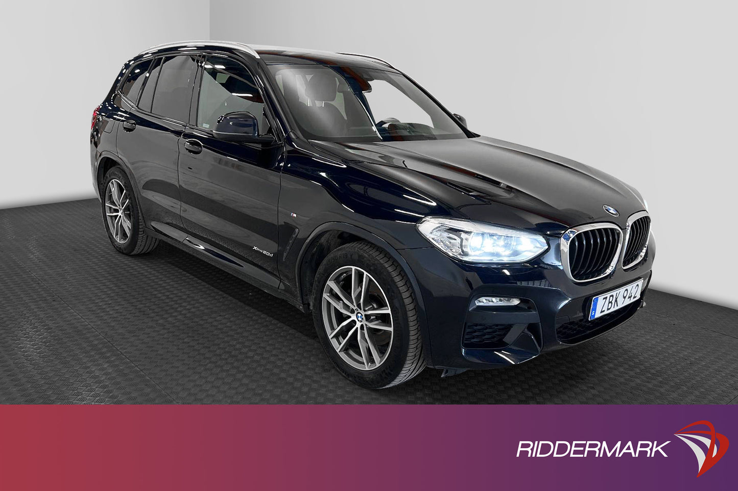 BMW X3 xDrive20d 190hk M-Sport D-Värm HiFi Navi HEMLEVERANS!