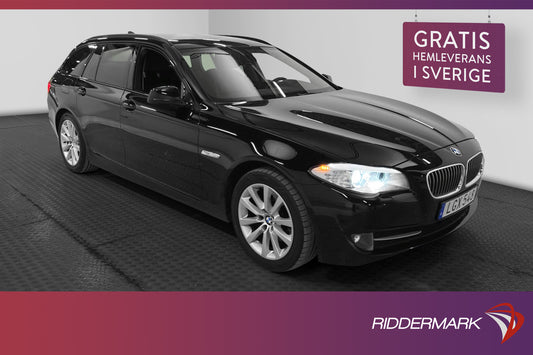 BMW 520d Touring 184hk Dragkrok Skinn Elstol P-sensorer