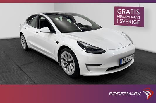 Tesla Model 3 Long Range AWD 440hk Sv.Såld Dragkrok MOMS