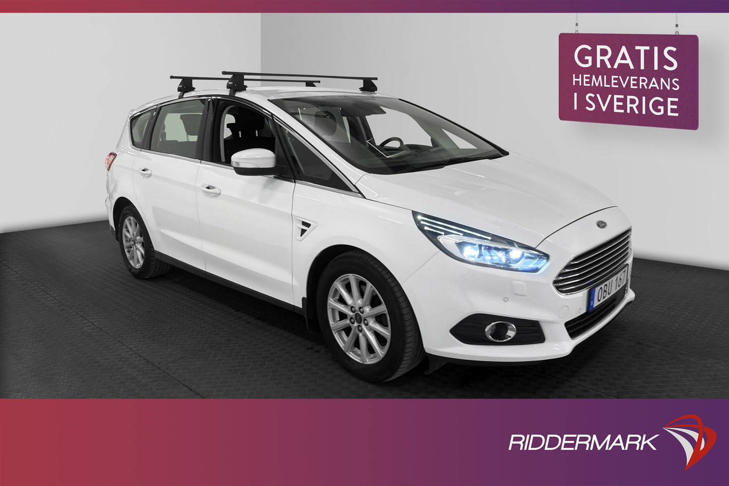 Ford S-Max 2.0 TDCi AWD 180hk Business 7-sits Värmare Drag