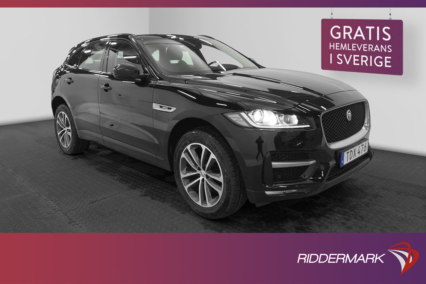 Jaguar F-Pace 20d AWD 180hk R-Sport Kamera Navi Keyless