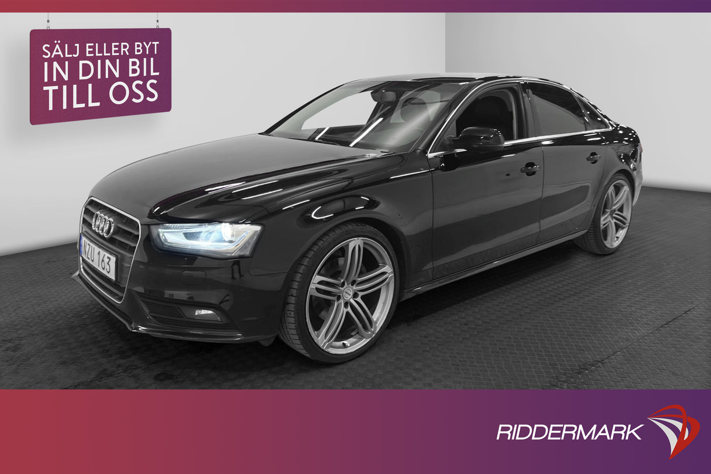 Audi A4 Sedan 2.0 TDI 177hk Skinn/Alcantara Navi Nyservad