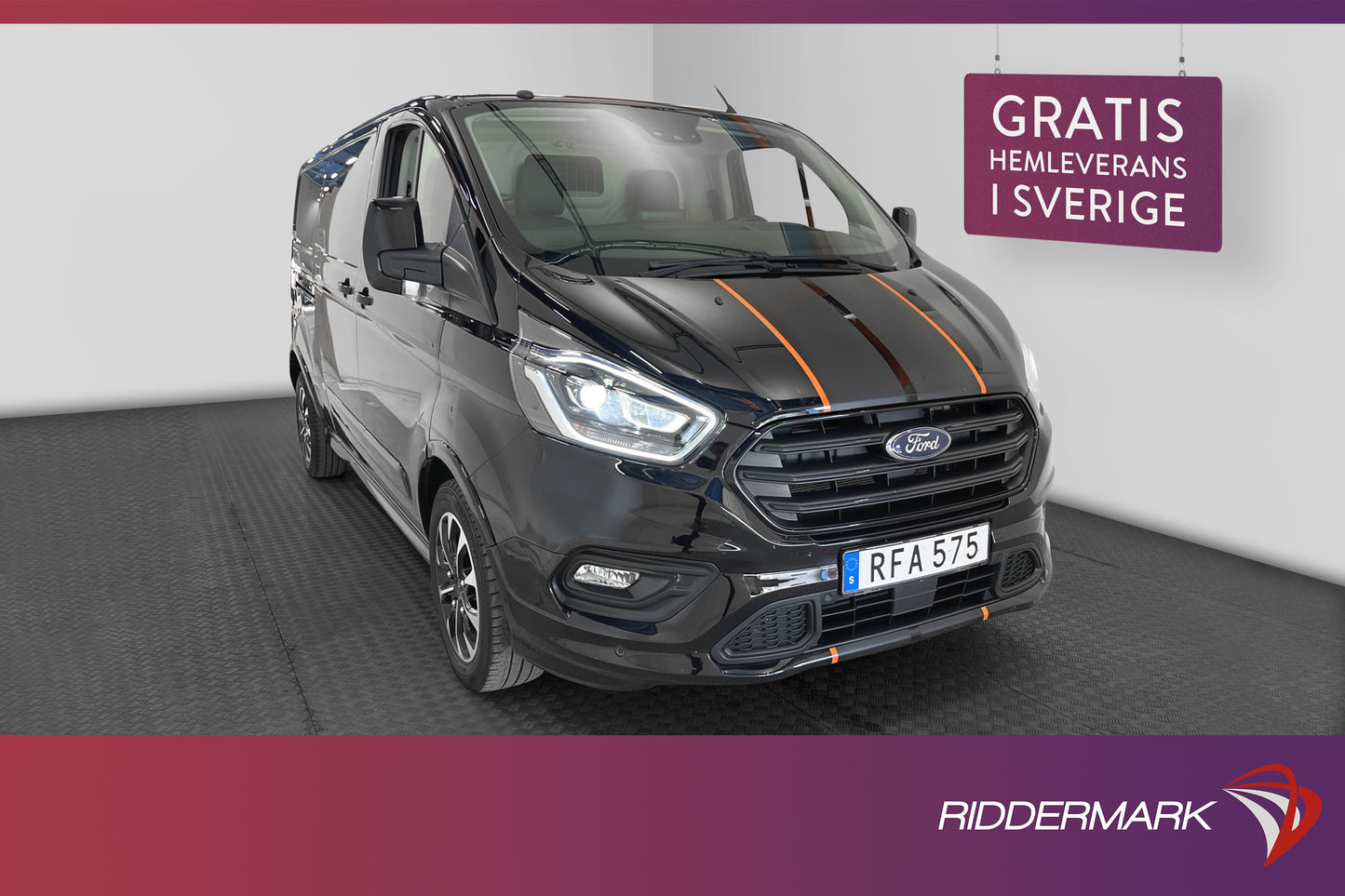 Ford Transit Custom SportVan L2 Värmare Drag 1-Ägare Moms