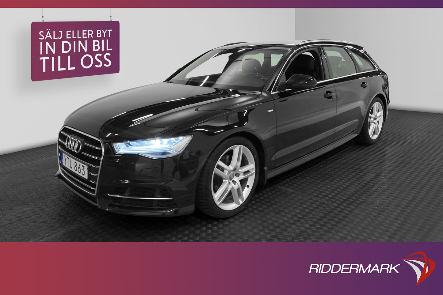 Audi A6 Avant 2.0 TDI 190hk S-Line Navi Halvskinn Sensorer