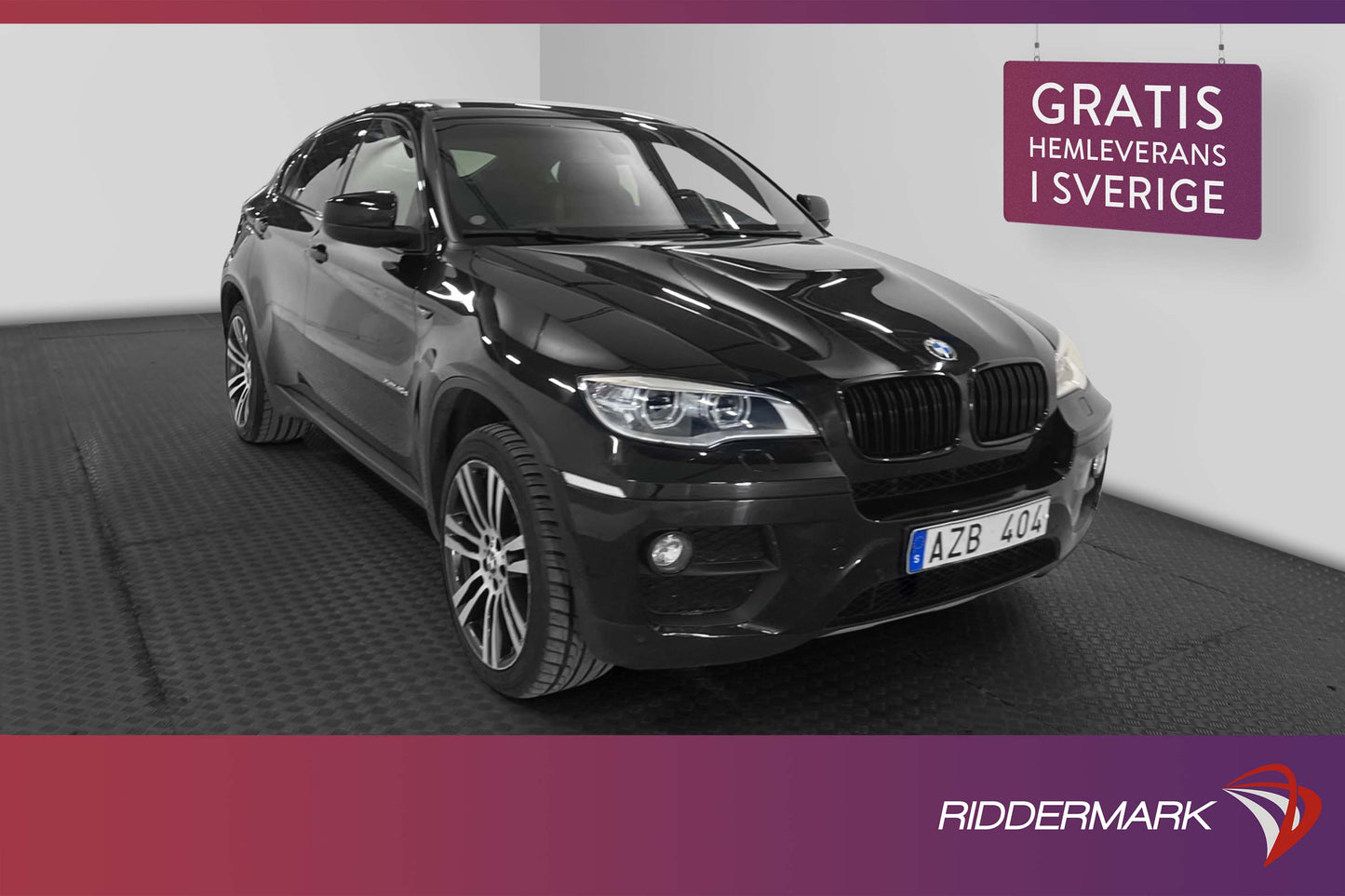 BMW X6 xDrive40d 306hk M-Sport Drag Skinn Navi PDC Elstolar