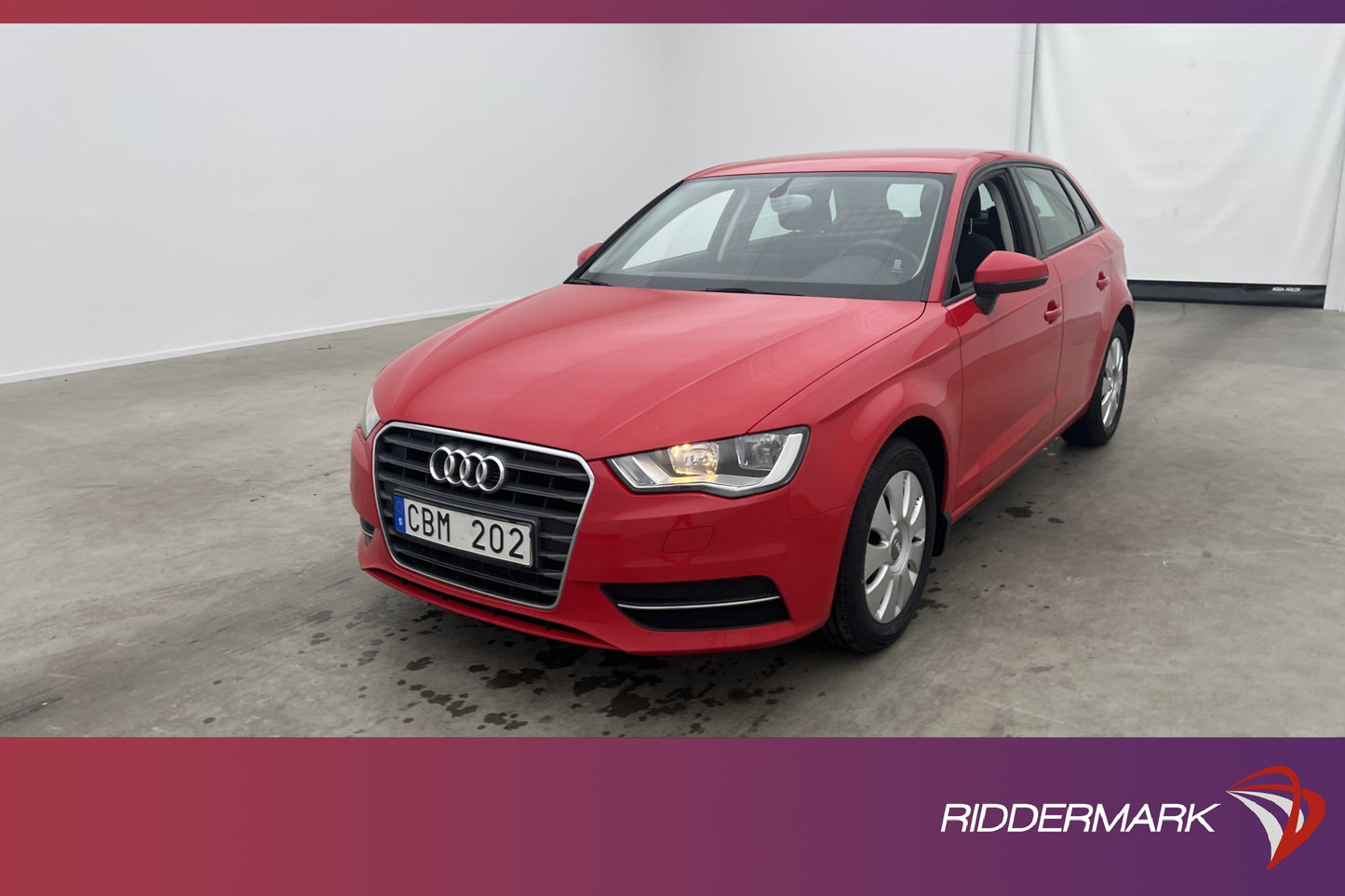 Audi A3 Sportback 1.2 TFSI 105hk Attraction Comfort 0,5L/Mil