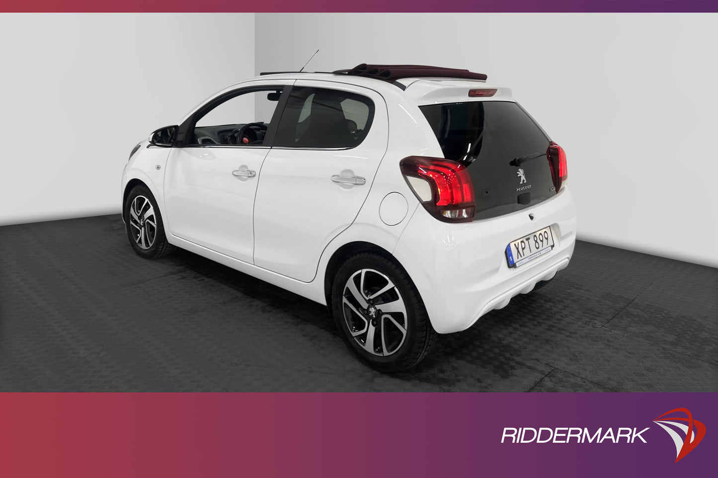 Peugeot 108 TOP! VTi 69hk Allure Nedfällbart-tak Välservad