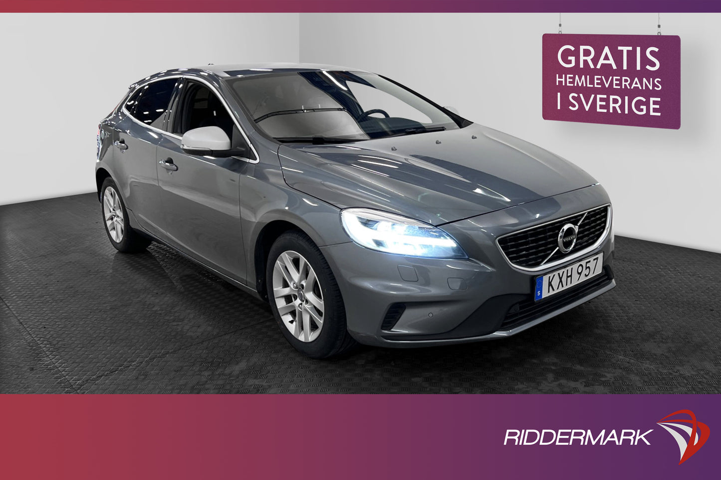 Volvo V40 D3 150hk R-Design VOC Värmare Kamera Navi