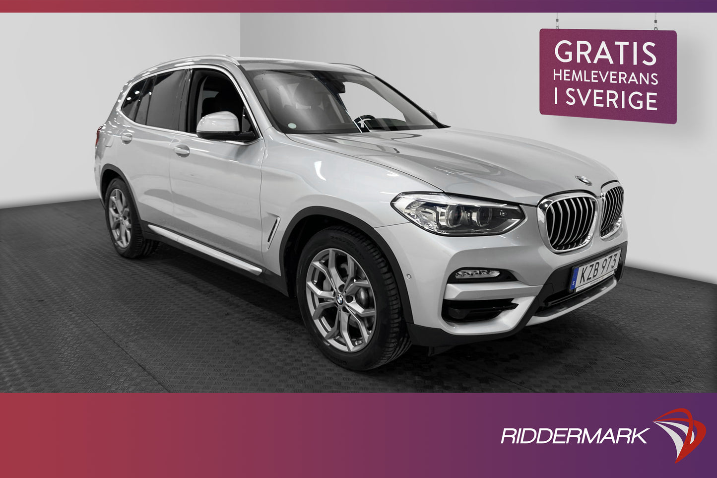 BMW X3 xDrive30i 252hk xLine Värmare Kamera HiFi Drag Navi