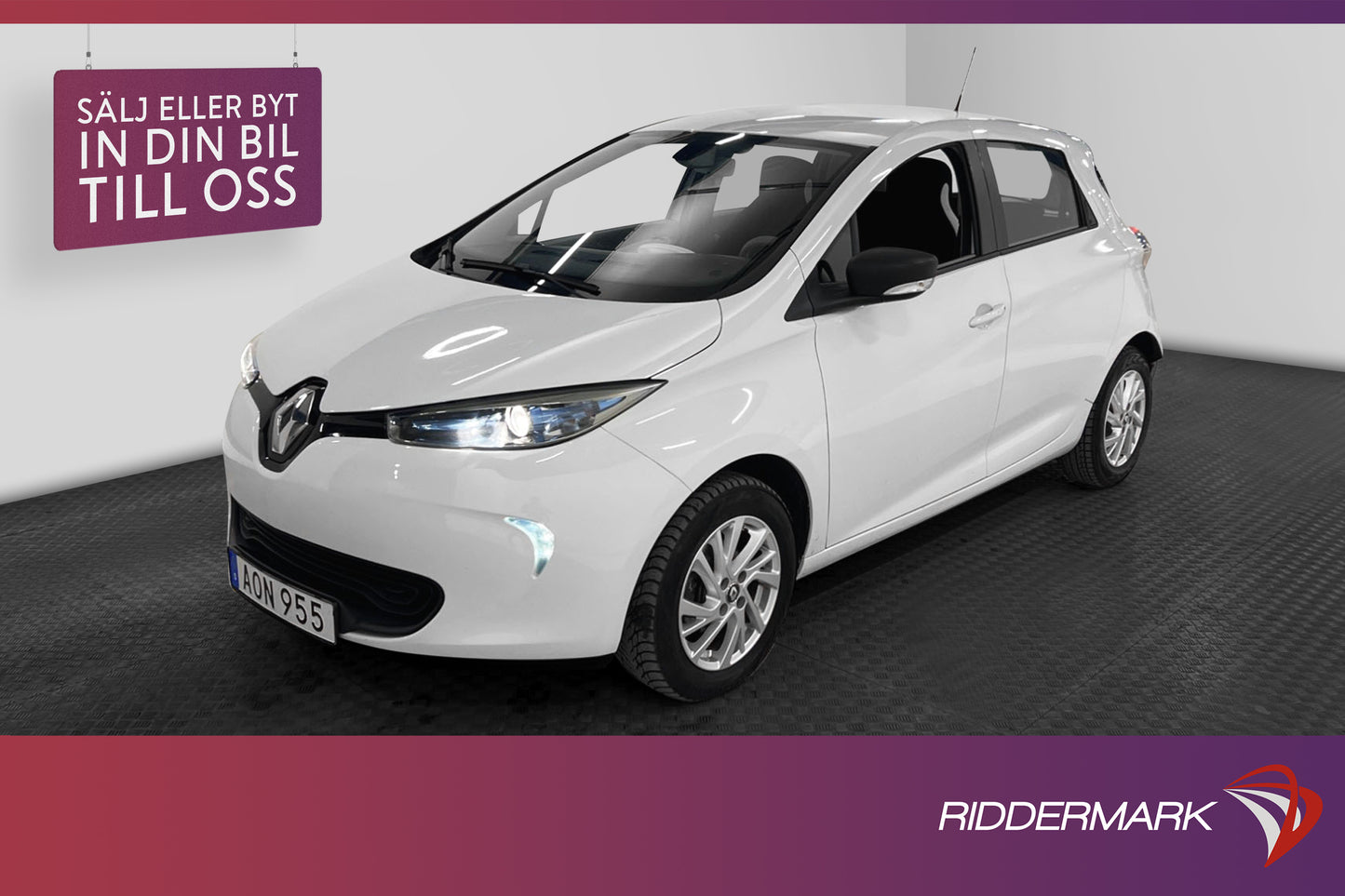 Renault ZOE R90 41 kWh 82hk Batterihyra Navi Psensorer