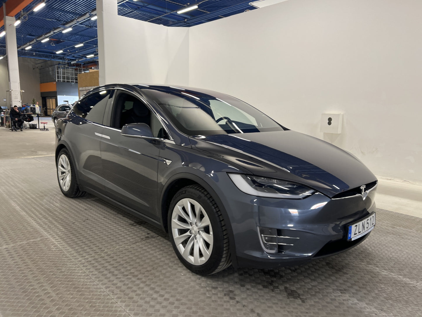 Tesla Model X 100D AWD 423hk 7-sits Luftfjädr Uppgraderad AP