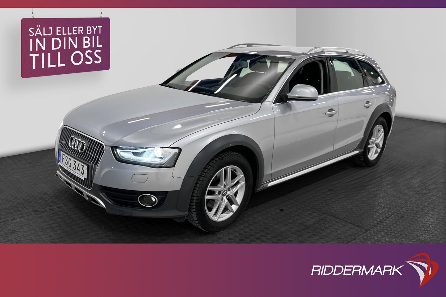 Audi A4 Allroad 2.0 TDI 190hk Quattro M-värm Drag Välservad