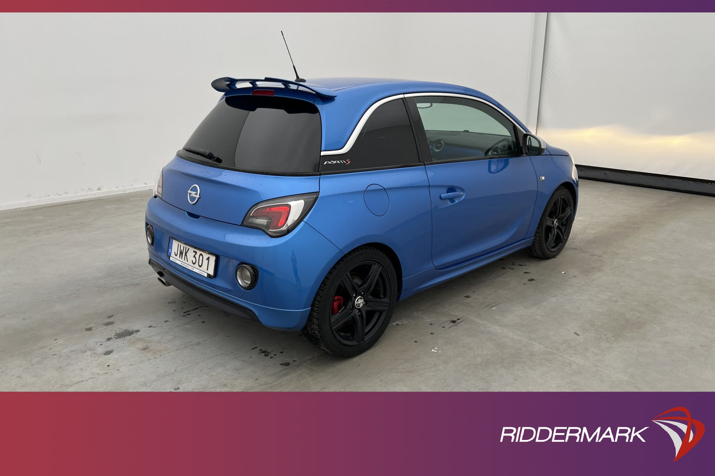 Opel Adam S 1.4 Turbo 150hk Let it Blue Infinity Halvläder