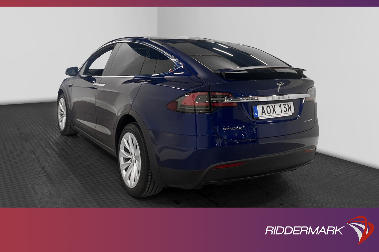 Tesla Model X Long Range 423hk Svensksåld 7 Sits Rattvär FSD