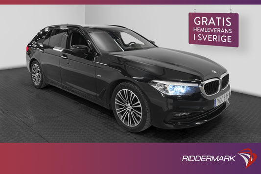 BMW 520 d Touring 190hk Sport line HiFi Navi Kamera Rattvärm